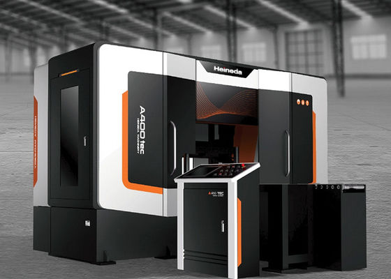 A-400tec CNC Horizontal Band Saw Designed for Aluminum and Non Ferrous Metal Bars with Automatic Feeding and Positioning Features