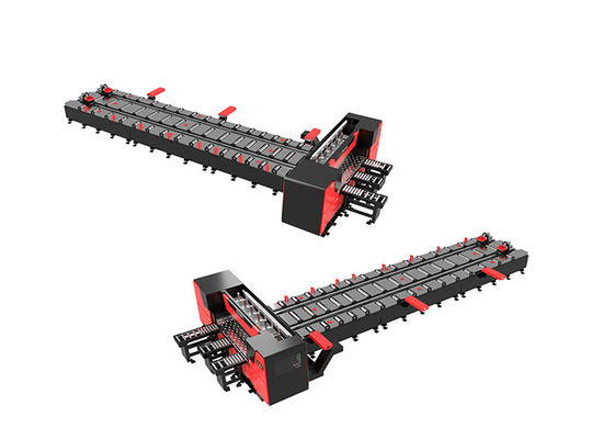 0.75kw सर्वो फिक्स्लर मोटर एल्यूमीनियम प्लेट देखा लंबी सामग्री काटने के लिए उपयुक्त 7000kg मशीन वजन